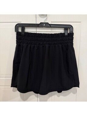 Z By Zella Black Athletic Skort Skirt Shorts Women Size M Built-In Shorts
